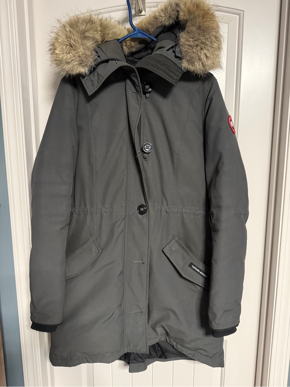 Canada Goose Rossclair Women's Parka with Fur-Trim Hood